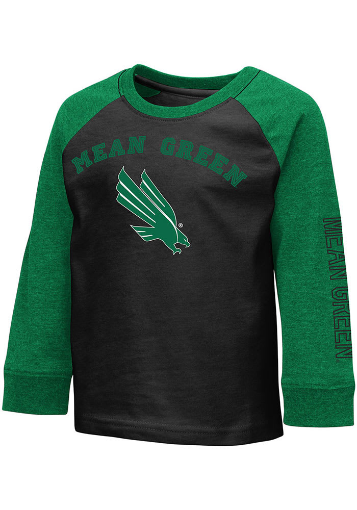 Colosseum North Texas Mean Green Toddler Black Animaniacs Long Sleeve T-Shirt
