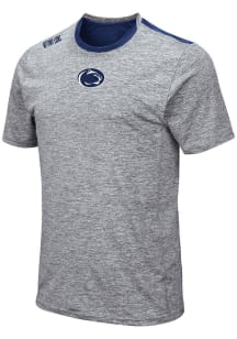 Colosseum Penn State Nittany Lions Grey Bart Short Sleeve T Shirt