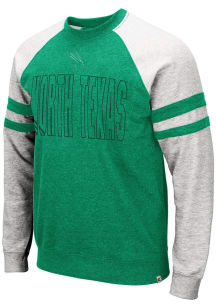 Colosseum North Texas Mean Green Mens Green Oh Long Sleeve Fashion Sweatshirt
