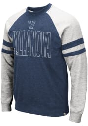 Colosseum Villanova Wildcats Mens Navy Blue Oh Long Sleeve Fashion Sweatshirt