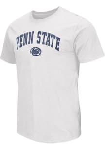 Colosseum Penn State Nittany Lions White Mason Slub Short Sleeve T Shirt