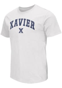 Colosseum Xavier Musketeers White Mason Slub Short Sleeve T Shirt