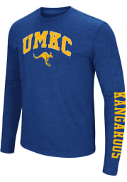 Colosseum UMKC Roos Blue Jackson Long Sleeve T Shirt