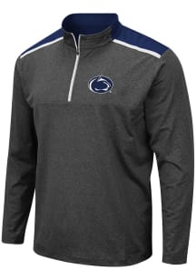 Colosseum Penn State Nittany Lions Mens Grey Snowball Long Sleeve 1/4 Zip Pullover