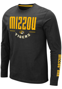 Colosseum Missouri Tigers Black Streetcar Long Sleeve T Shirt