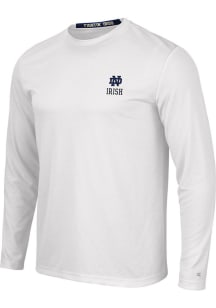 Colosseum Notre Dame Fighting Irish White Wade Long Sleeve T-Shirt