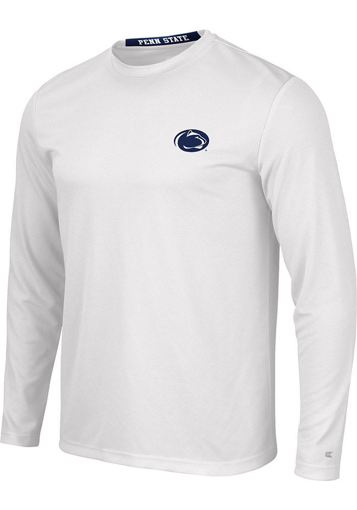 Nike Penn State Nittany Lions Navy Blue Dri-FIT Flat Name Mascot Short  Sleeve T Shirt