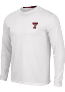 Colosseum Texas Tech Red Raiders White Wade Long Sleeve T-Shirt