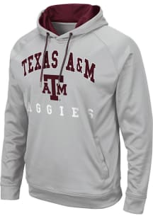 Colosseum Texas A&amp;M Aggies Mens Grey Coach Hood
