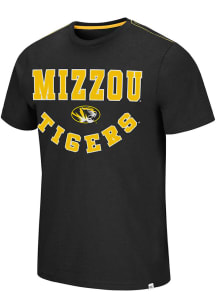 Colosseum Missouri Tigers Black Traeger Short Sleeve Fashion T Shirt