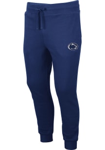 Mens Penn State Nittany Lions Navy Blue Colosseum Comic Book Sweatpants