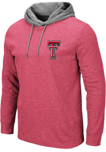 Colosseum Texas Tech Red Raiders Mens Red Milhouse Fashion Hood