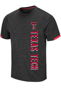 Colosseum Texas Tech Red Raiders Charcoal Go Big Short Sleeve T Shirt