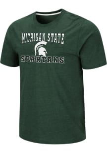 Colosseum Michigan State Spartans Green Swanson Short Sleeve T Shirt