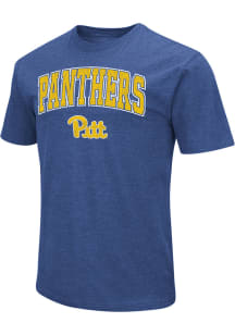 Colosseum Pitt Panthers Blue Playbook Short Sleeve T Shirt