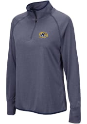 Colosseum Kent State University Womens Blue Bailey 1/4 Zip Pullover