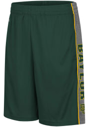 Colosseum Baylor Bears Youth Green Copepod Shorts
