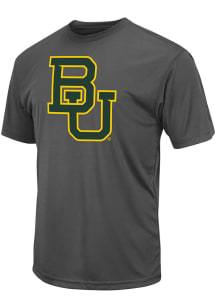 Colosseum Baylor Bears Grey Big Logo Short Sleeve T Shirt