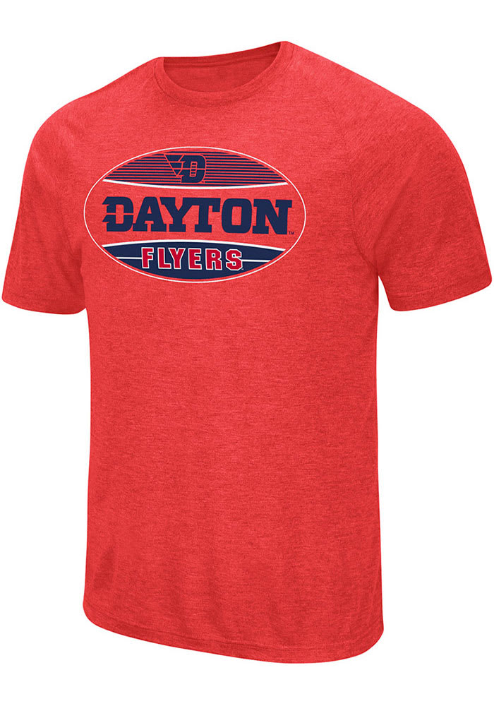 Colosseum Dayton Flyers Red Jenkins Short Sleeve T Shirt