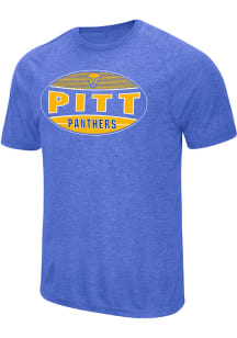 Colosseum Pitt Panthers Blue Jenkins Short Sleeve T Shirt