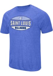 Colosseum Saint Louis Billikens Blue Jenkins Short Sleeve T Shirt