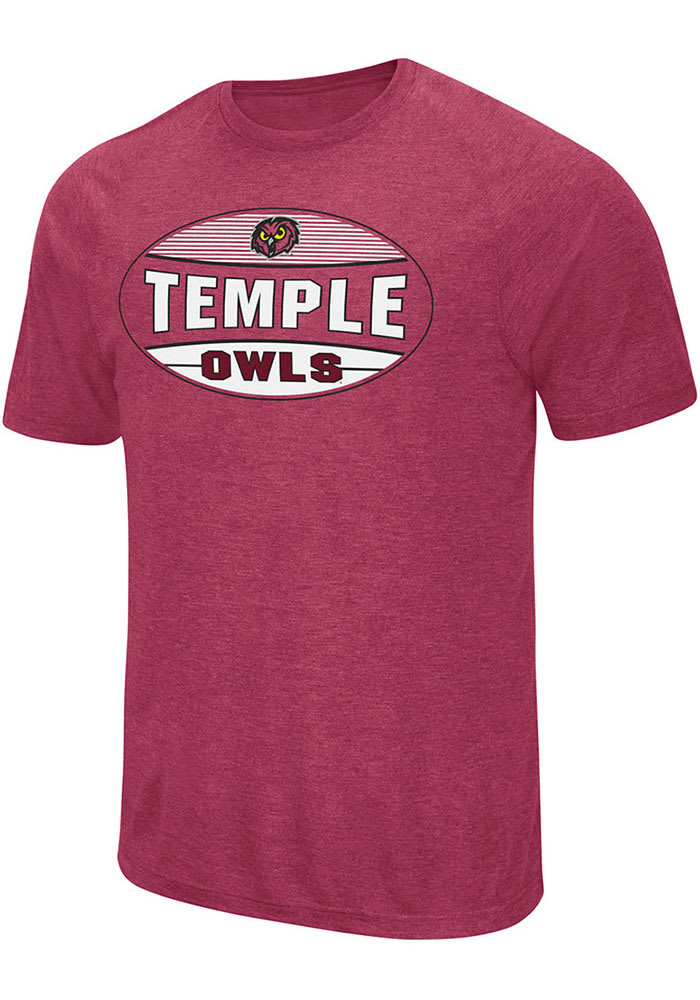 Colosseum Temple Owls Red Jenkins Short Sleeve T Shirt