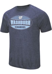 Colosseum Washburn Ichabods Navy Blue Jenkins Short Sleeve T Shirt