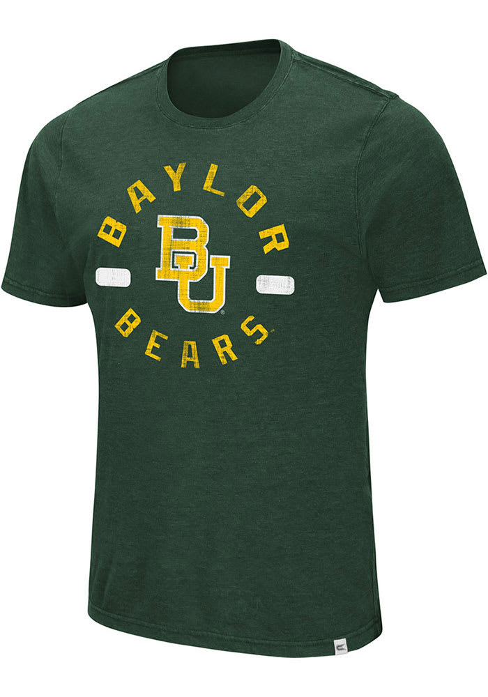 Colosseum Baylor Bears Green High Fives Short Sleeve T Shirt