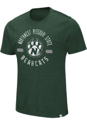 Colosseum Northwest Missouri State Bearcats Green High Fives Short Sleeve T Shirt