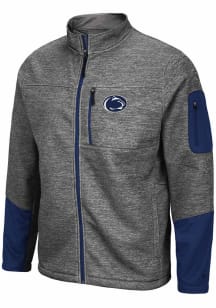 Colosseum Penn State Nittany Lions Mens Grey Matchmaker Light Weight Jacket