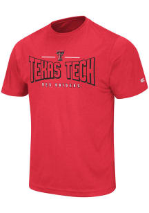 Colosseum Texas Tech Red Raiders Red Hooked Short Sleeve T Shirt