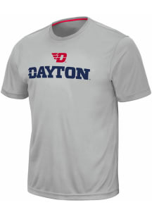 Colosseum Dayton Flyers Grey Marshpillow Short Sleeve T Shirt