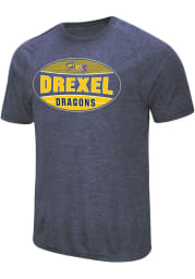 Colosseum Drexel Dragons Navy Blue Jenkins Short Sleeve T Shirt