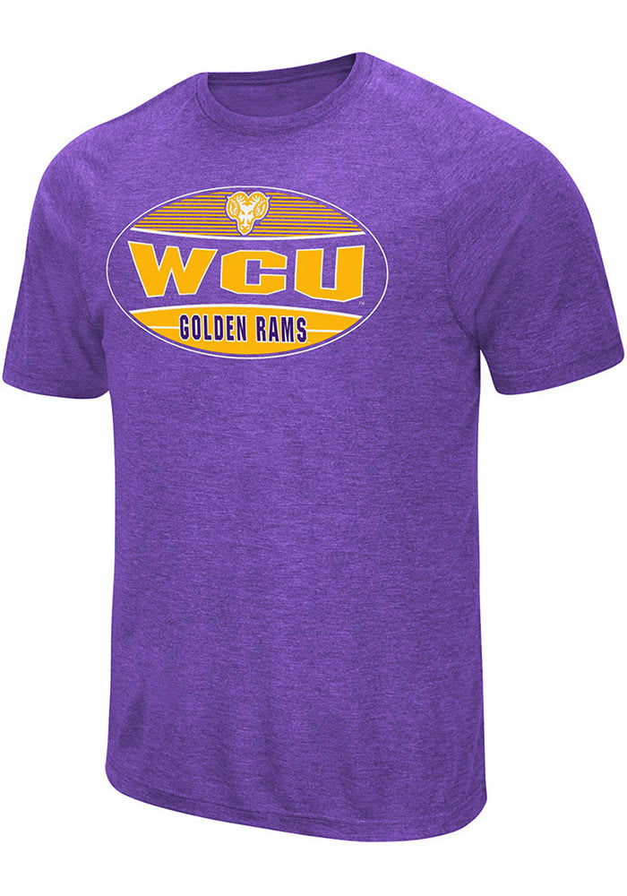 Colosseum West Chester Golden Rams Purple Jenkins Short Sleeve T Shirt