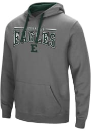 Colosseum Eastern Michigan Eagles Mens Charcoal Graham Long Sleeve Hoodie