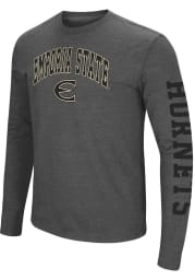 Colosseum Emporia State Hornets Grey Jackson Long Sleeve T Shirt