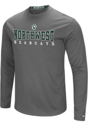Colosseum Northwest Missouri State Bearcats Charcoal Landry Long Sleeve T-Shirt