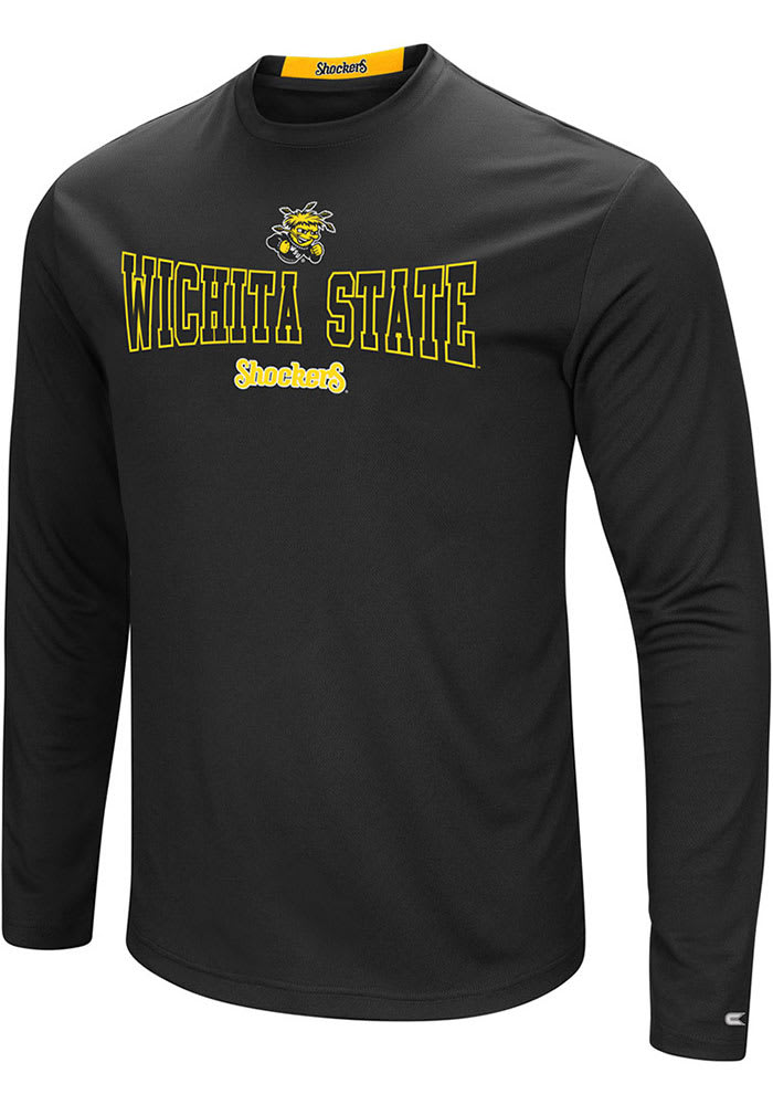 Colosseum Wichita State Shockers Black Landry Long Sleeve T-Shirt