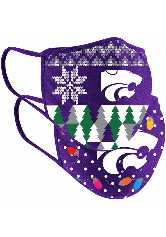 Colosseum K-State Wildcats Ugly Sweater Fan Mask
