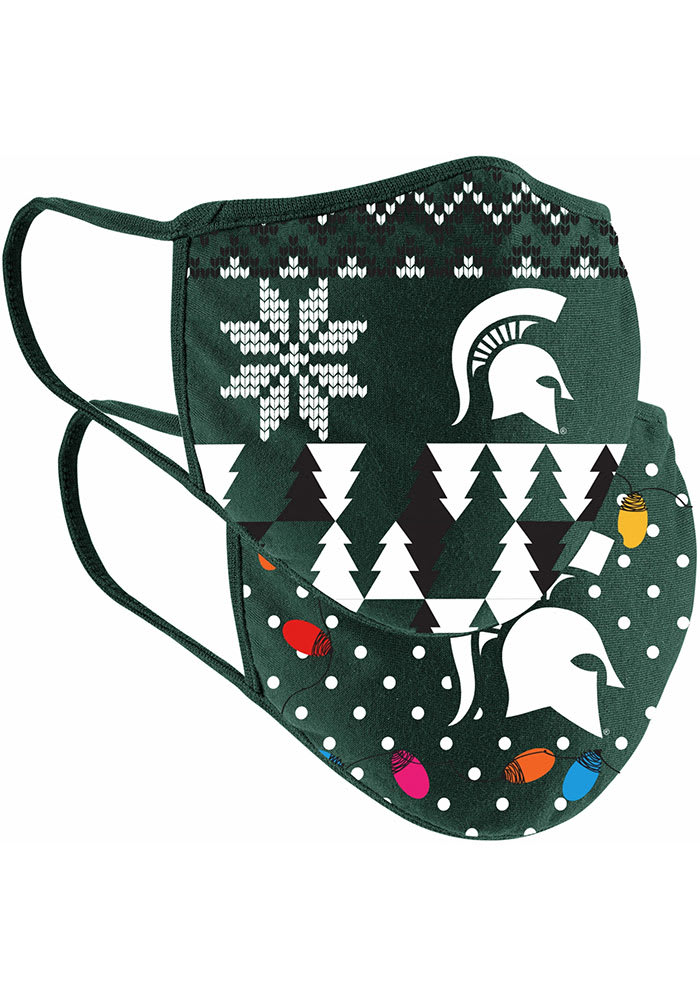 Colosseum Michigan State Spartans Ugly Sweater Fan Mask