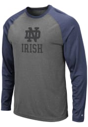 Colosseum Notre Dame Fighting Irish Charcoal Rad Tad Long Sleeve T-Shirt