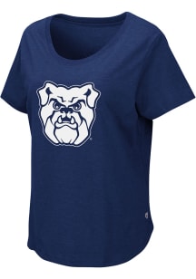 Colosseum Butler Bulldogs Womens Navy Blue Myla Short Sleeve T-Shirt