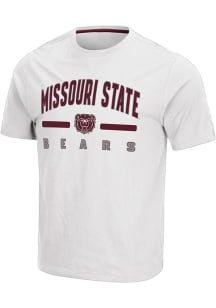 Colosseum Missouri State Bears White McFly Short Sleeve T Shirt