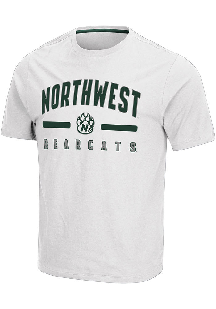 Colosseum Northwest Missouri State Bearcats White McFly Short Sleeve T Shirt