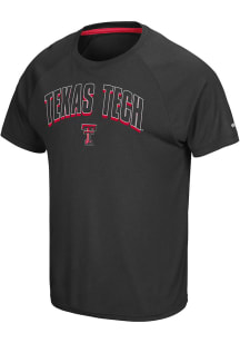 Colosseum Texas Tech Red Raiders Black Marvin Short Sleeve T Shirt