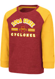 Colosseum Iowa State Cyclones Toddler Cardinal Squidward Long Sleeve T-Shirt