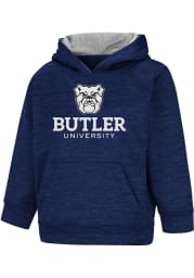 Colosseum Butler Bulldogs Toddler Blue Statler Long Sleeve Hooded Sweatshirt