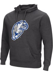 Colosseum Drake Bulldogs Mens Black Campus Logo Long Sleeve Hoodie