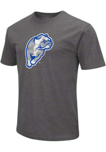 Colosseum Drake Bulldogs Charcoal Playbook Logo Short Sleeve T Shirt