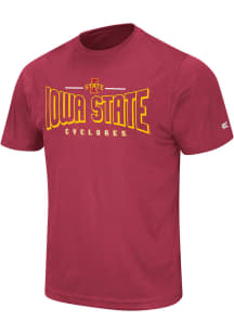 Colosseum Iowa State Cyclones Cardinal Hooked Short Sleeve T Shirt